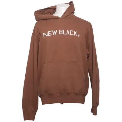 Capuchon sweater (Bruin) van New Black Katoen, Polyester