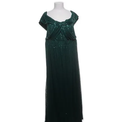 Aftenkjole (Grøn) fra Giffniseti Elastan, Polyester