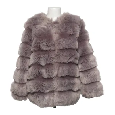 Winterjas (Grijs) van Ichi Acryl, Polyester