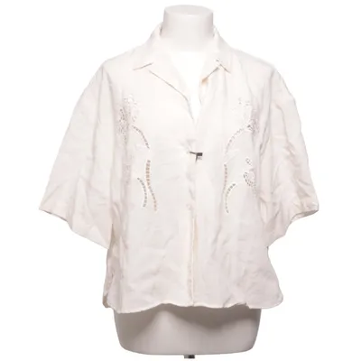 Korte mouwen shirt (Beige) van H&M Polyamide, Viscose