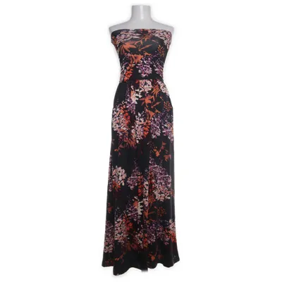 Maxikjole (Sort, Lilla, Orange, Flerfarvet) fra Lascana Elastan, Viscose