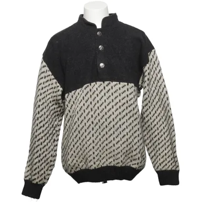 Lusekofte (Gray, White) from Adelsten Wool