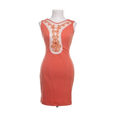 Klänning (Orange) från Elise Ryan Elastan, Nylon, Polyester