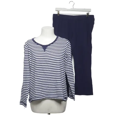 Pyjamasz (Blå, Hvid) fra Queentex