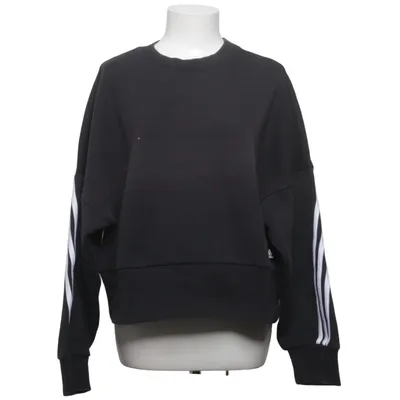 Sweatshirt (Noir, Blanc) de Adidas Coton, Polyester recyclé