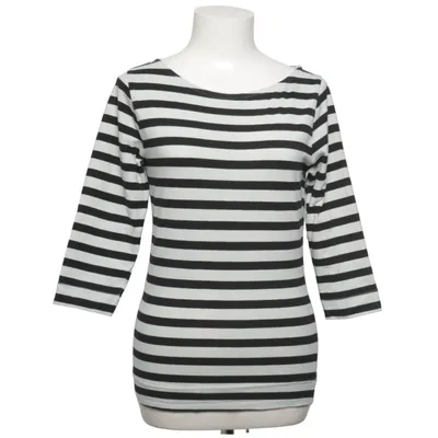 Long sleeve T-shirt (Black, White) from Flash Essential Cotton, Elastane