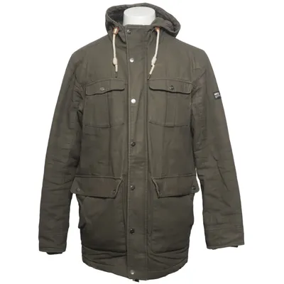 Parka (Green) from Wrangler Cotton, Polyamide, Polyester
