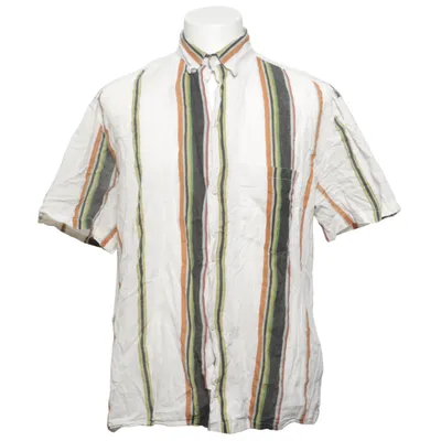 Short sleeve shirt (White, Black, Brown) from Weekday Cotton