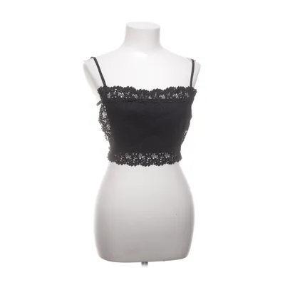 Crop top (Svart) från For Love & Lemons Elastan, Polyester, Viskos