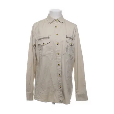 Buttondown-skjorta (Beige) från Brokared Bomull, Elastan