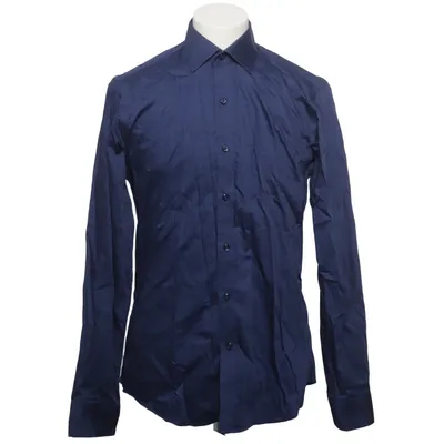 Skjorta (Blå) från Dressmann Premium Collection Bomull
