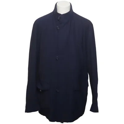 Jakke (Blå) fra Corneliani Polyester, Uld