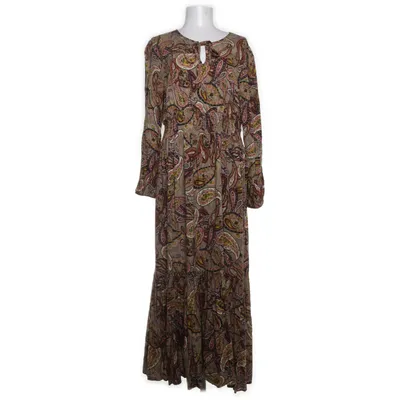 Maxi dress (Brown, Multicolored) from Rusttydustty Viscose