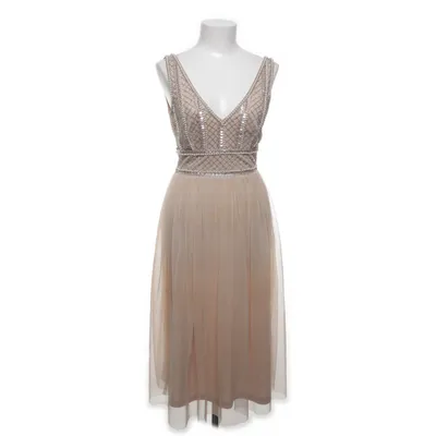 Robe (Beige) de Lace & Beads Polyester