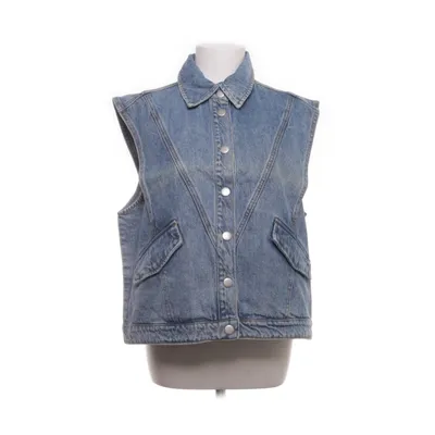Spijker gilet (Blauw) van Y.A.S Organisch katoen