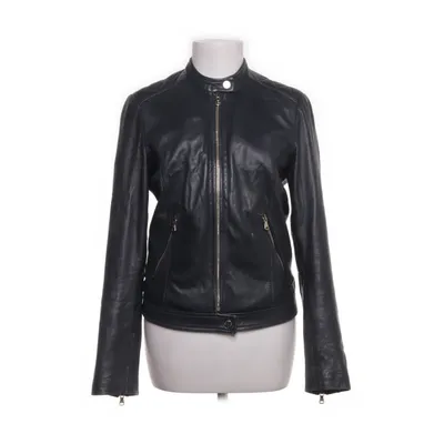 Läderjacka (Grå) från Massimo Dutti Skinn