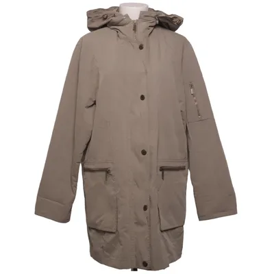 Jakke (Beige) fra Finn Flare Bomuld, Polyamid, Polyester