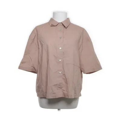 Kortärmad skjorta (Brun) från ASOS Design Bomull, Linne