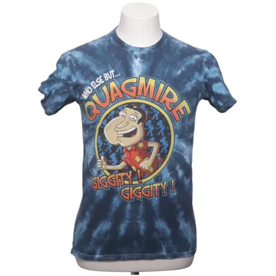 T-shirt (Blauw, Meerkleurig) van Liquid Blue Katoen