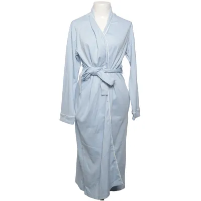 Bathrobe (Blue, White) from Missya Cotton