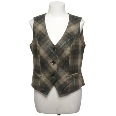 Suit vest (Brown, Gray) from Claire.dk Acrylic, Polyester, Viscose, Wool