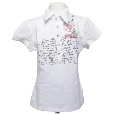 Polo shirt (White) from Fashion Elle Cotton, Polyester
