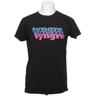 T-shirt (Black, Multicolored) from Tyngre Cotton
