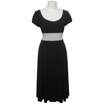 Dress (Black, Beige) from Dressbarn Elastane, Polyester