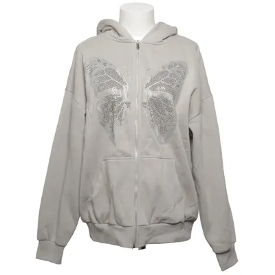 Capuchon sweater (Grijs) van FB Sister Katoen, Polyester
