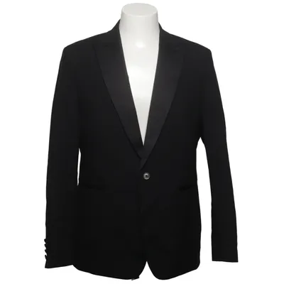 Smokingkavaj (Svart) från Royal Black Elastan, Polyester, Ull