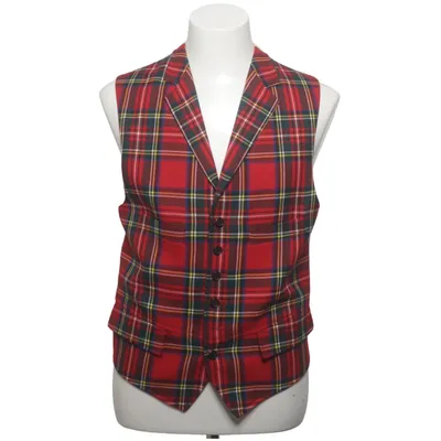 Suit vest (Red, Green, Multicolored) from Scapa Wool