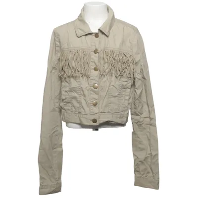 Denim jacket (Beige) from Denim Co Cotton, Polyamide, Polyurethane