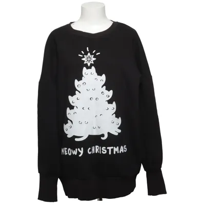Christmas sweater (Black, White) from Miss City Official Cotton, Elastane