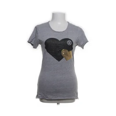 T-shirt (Gris, Noir) de BVB Coton, Viscose