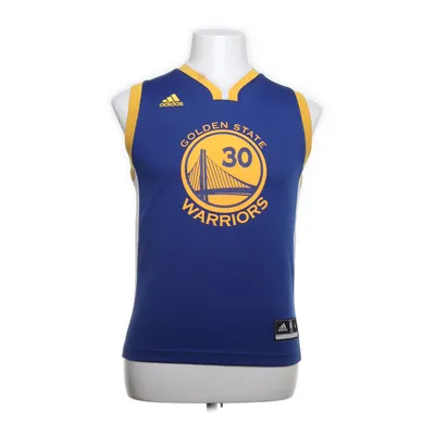 Basketbalshirt (Blauw, Meerkleurig) van Adidas Polyester