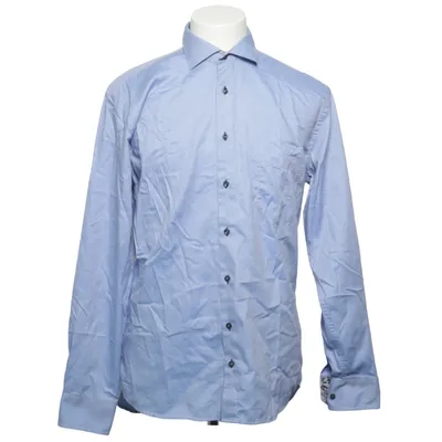 Shirt (Blue) from Oscar of Sweden Cotton