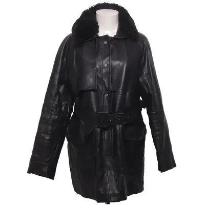 Vinterkappa (Svart) från DeFacto Woman Bomull, Polyester, Polyuretan, Viskos