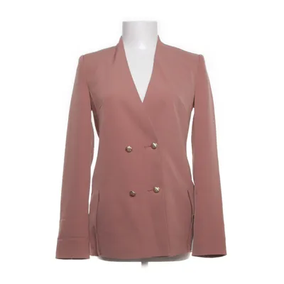 Kavaj (Brun) från Zara Basic Polyester, Elastan