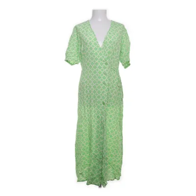 Klänning (Grön, Vit) från Mango Viskos
