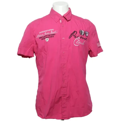 Kortärmad skjorta (Rosa) från John Devin Bomull