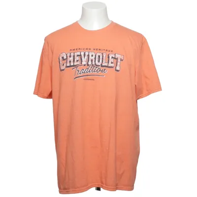 T-shirt (Orange) från Anvil Bomull, Polyester