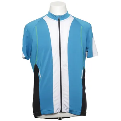 Maillot de vélo (Bleu, Noir, Blanc) de Shamp Élasthane, Polyester