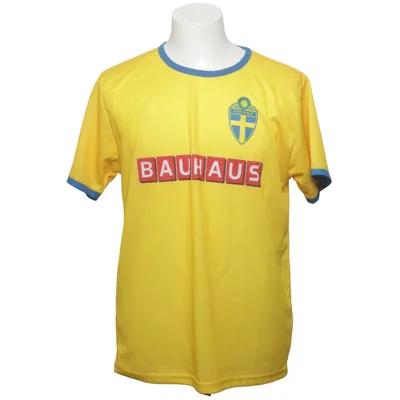 Voetbalshirt (Geel, Blauw) van Sverige Polyester