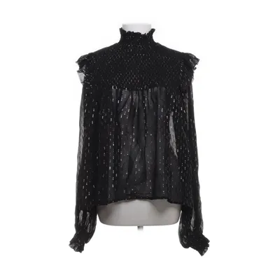 Bluse (Sort, Flerfarvet) fra The Kooples Silke, Polyester