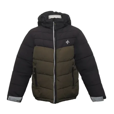Winterjacke (Schwarz, Grün) von Cross Sportswear Polyester