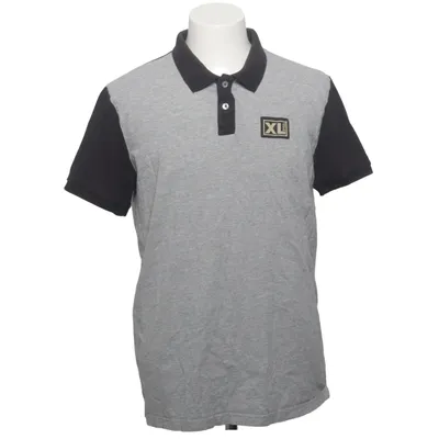 Polo shirt (Gray, Black) from XL Bygg Cotton, Viscose