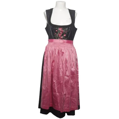 Dirndl (Svart, Rosa) från Country Line Polyester, Silke
