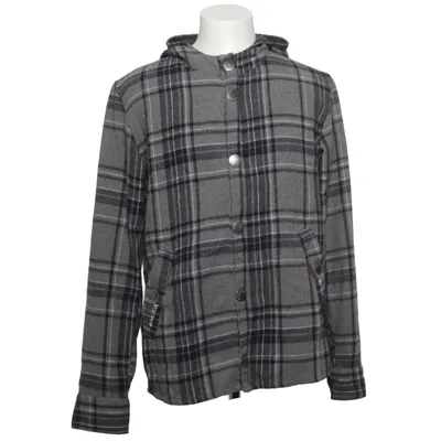 Hoodie (Gray, Black, White) from Makia Acrylic, Cotton, Polyester, Wool