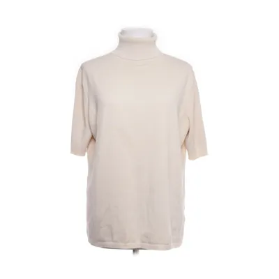Pul à col roulé (Beige) de Clarina Coton, Élasthane, Polyamide, Soie