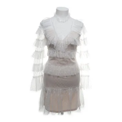 Kjole (Beige, Hvid) fra Boohoo Polyester